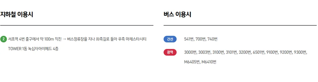 강남의원 위치