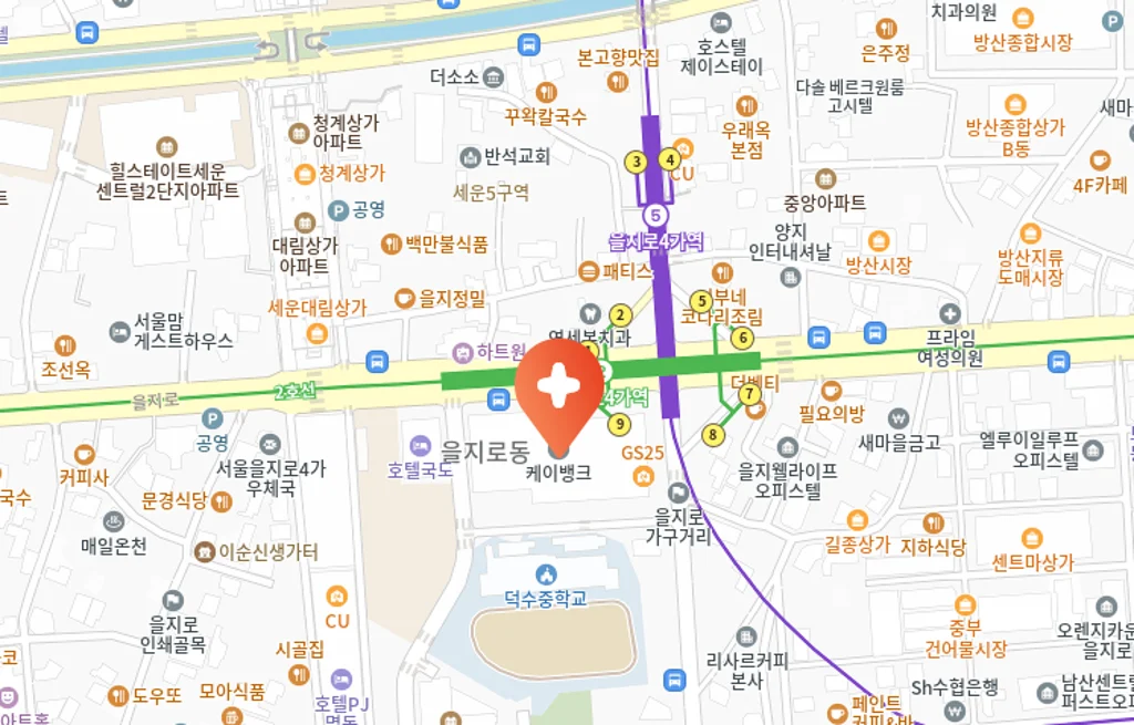 강북의원 위치