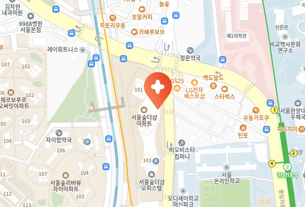 서울숲의원 위치